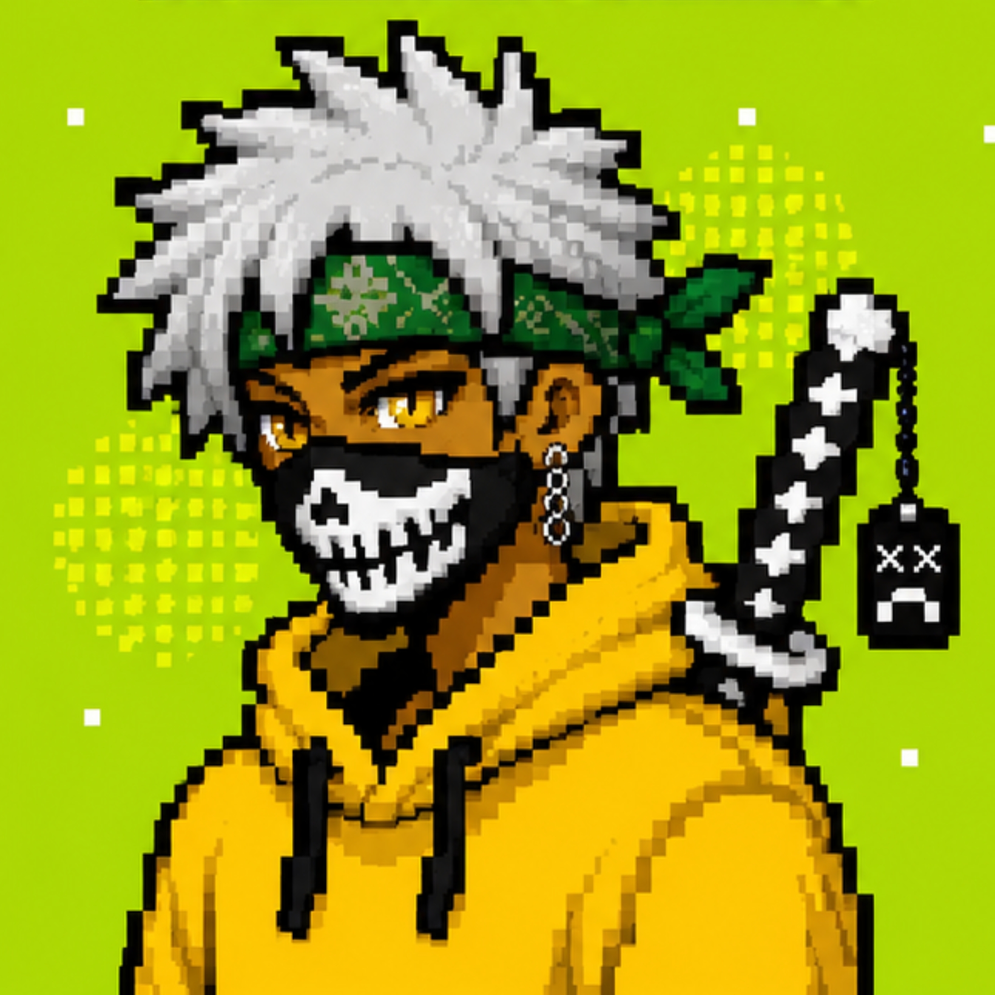 HoodPix pixel character